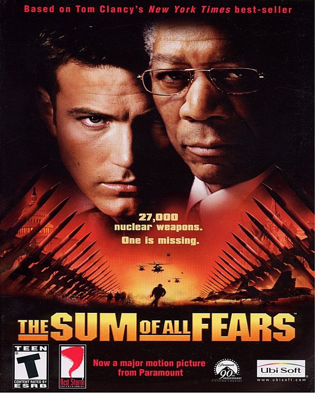 Sum of All Fears box art for Playstation 2